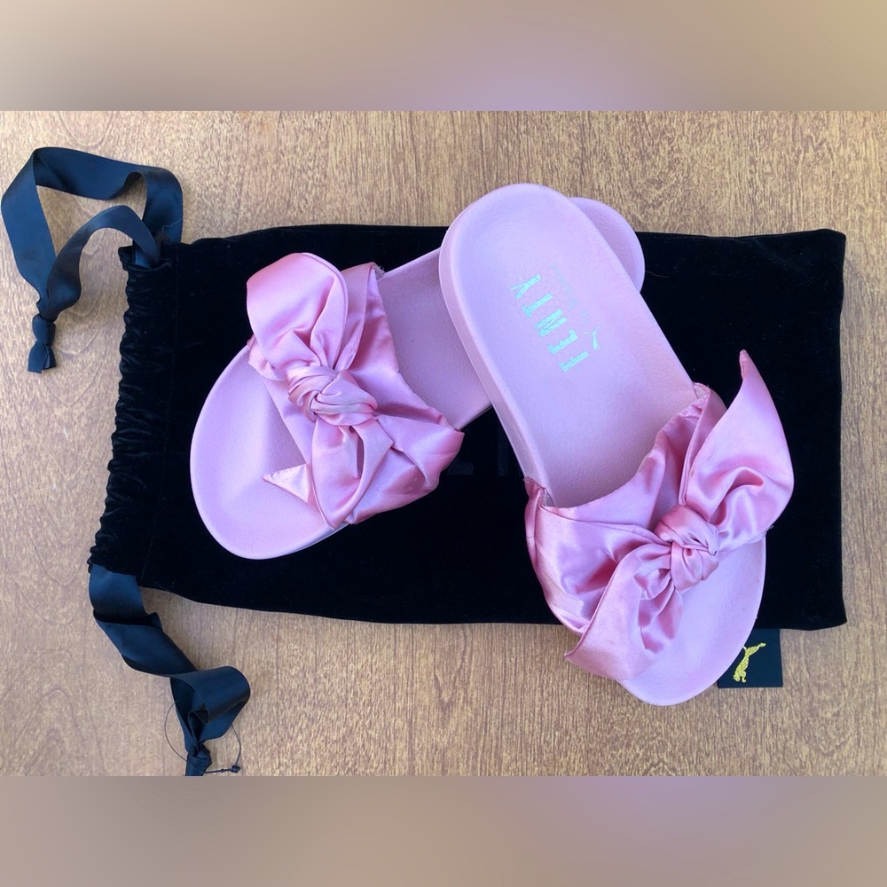 Puma x Fenty by Rihanna Satin Bow Slides